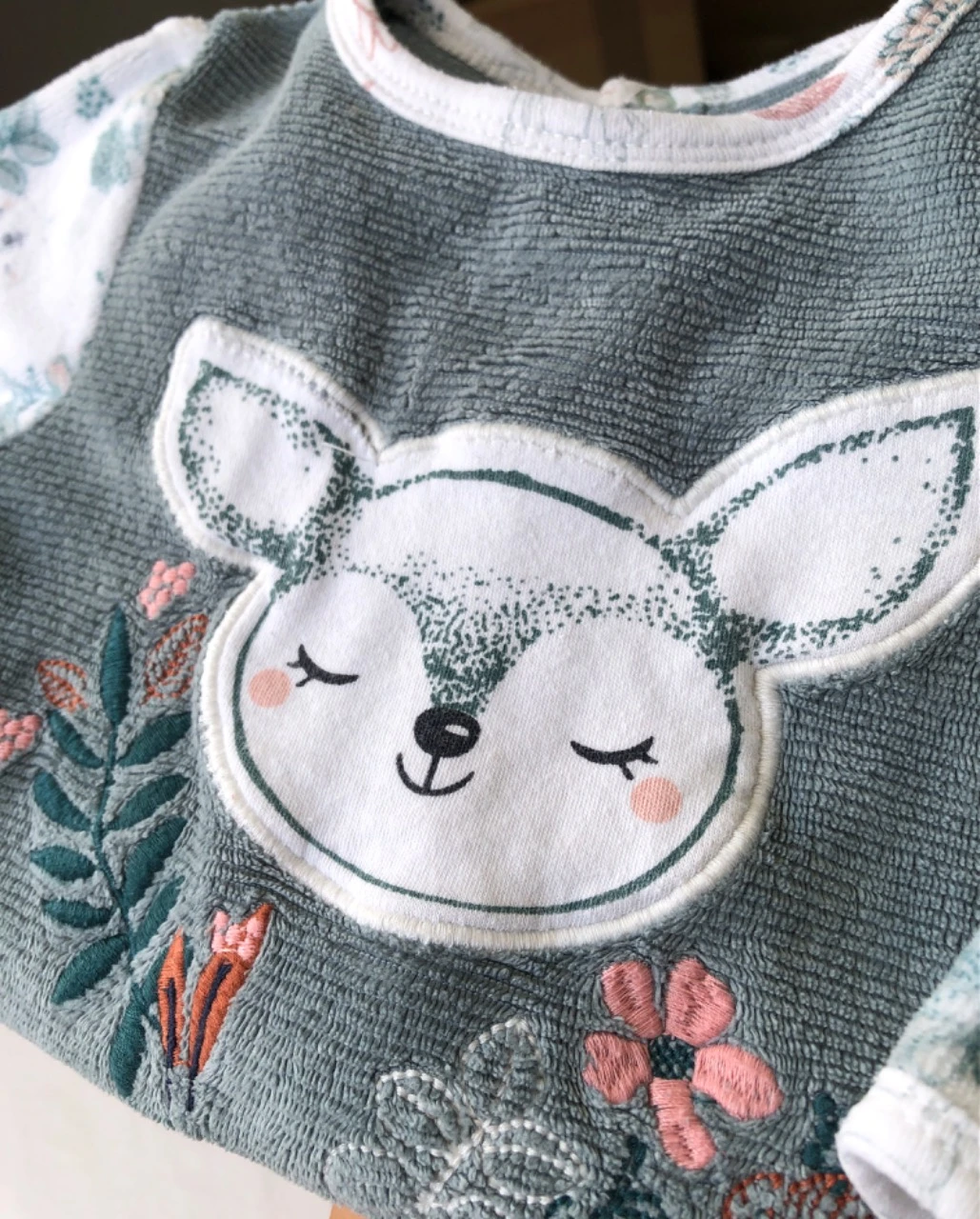 Petit Béguin velvet pajamas 9 months – photo 5